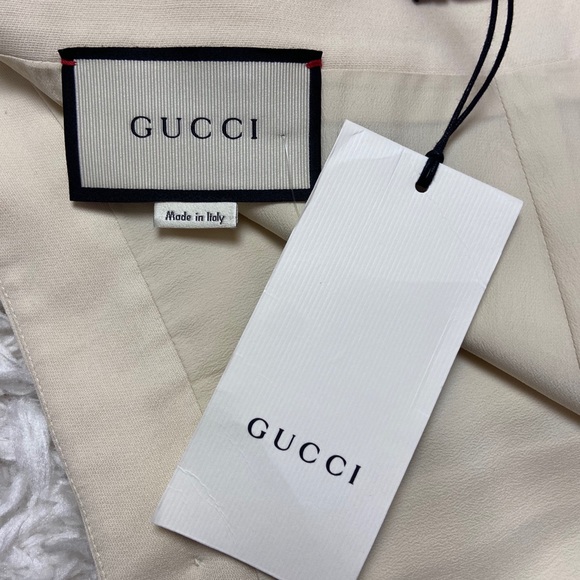 New GUCCI white buttoned midi skirt - Picture 7 of 7